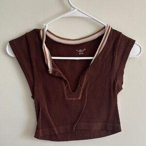 Urban Outfitters Go for Gold Top